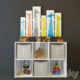 Sideboard for children room